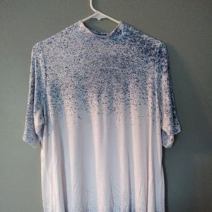 Blouse with cut out in back